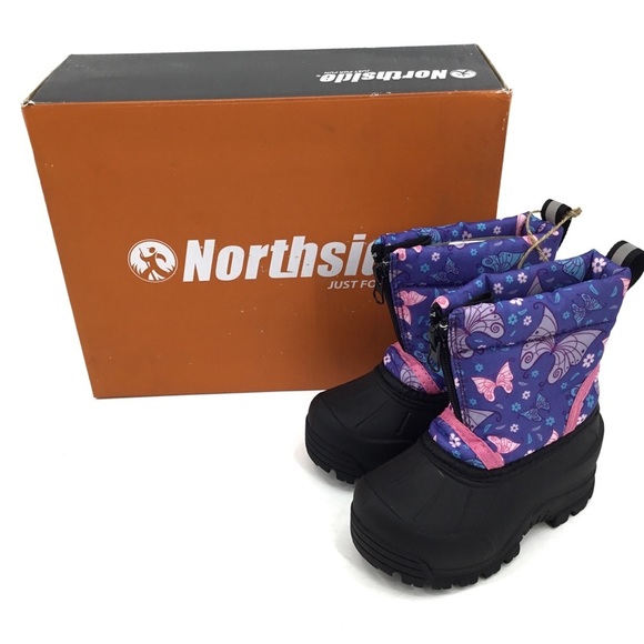 Northside Other - Northside NWT Kids Icicle Winter Snow Boot Rain Sz 5 NWT weatherproof pink blue